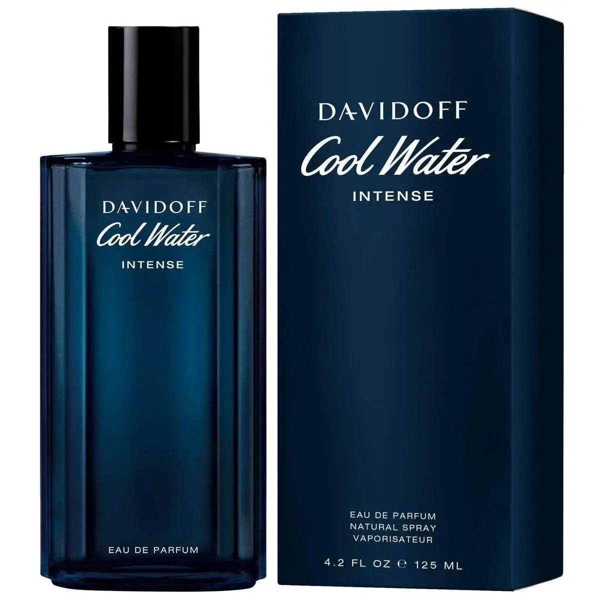 Cool Water Intense Cologne By Davidoff Eau De Parfum Spray 4.2oz/125ml For Men - Vitamins X