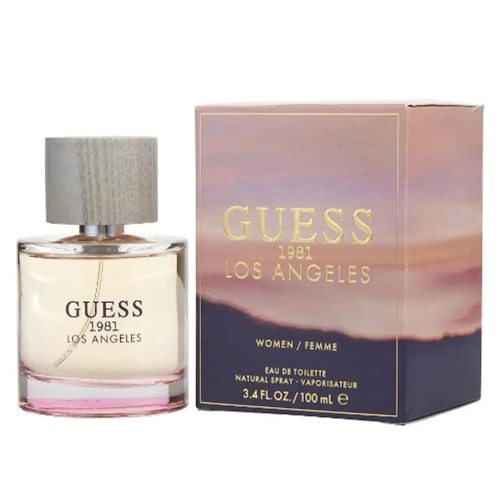 Guess 1981 Los Angeles by Guess, 3.4 oz Eau De Toilette Spray for Women - Vitamins X