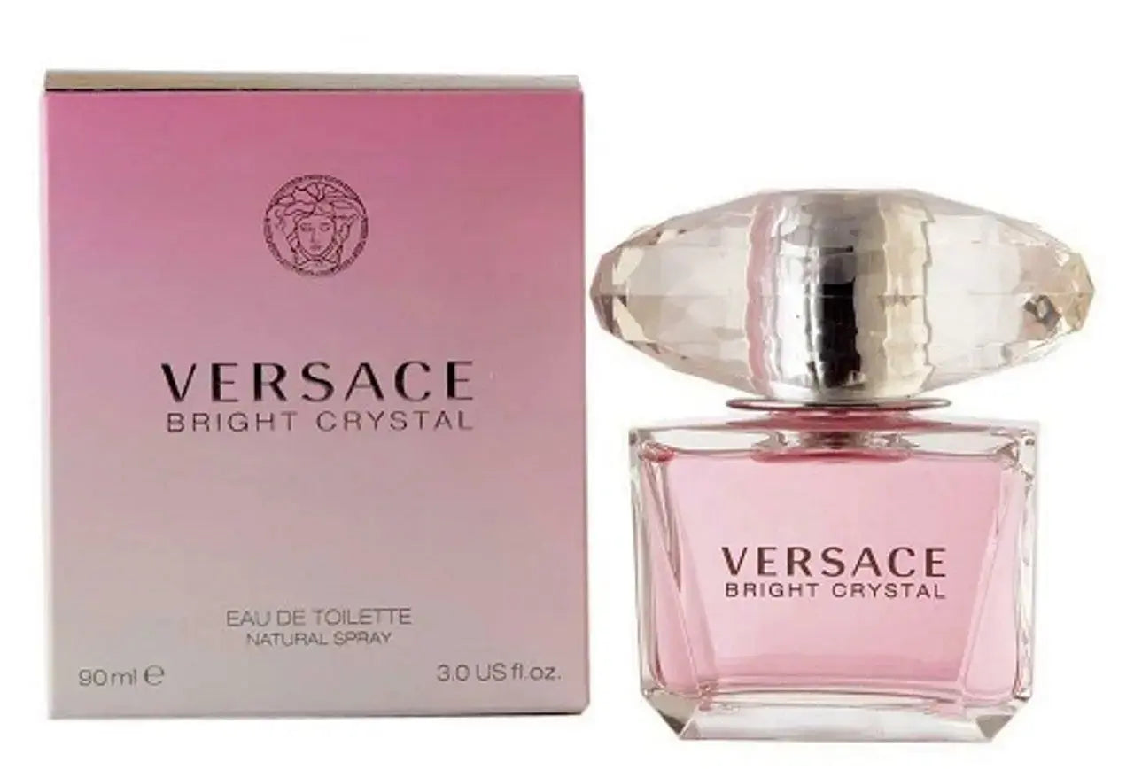 Versace Bright Crystal by Versace 3.0 oz EDT for Women New In Box - Vitamins X
